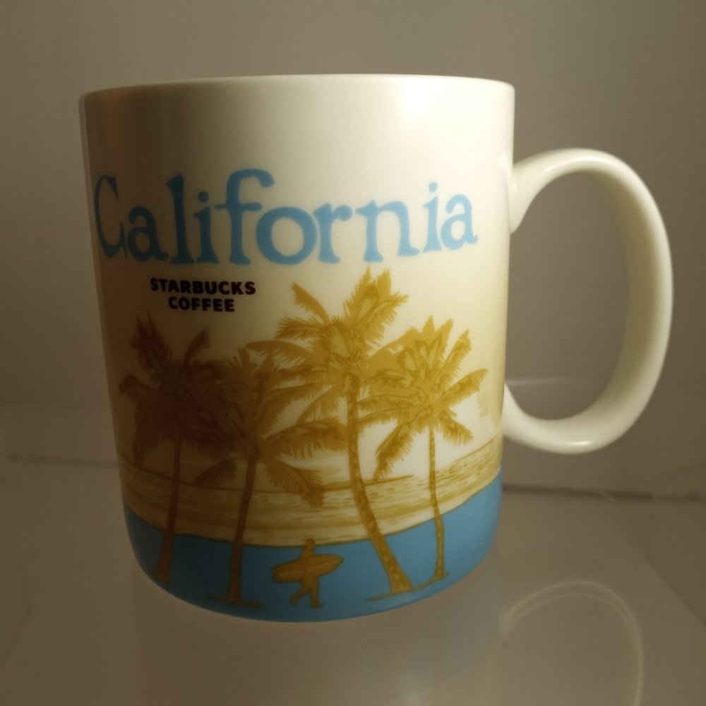 Starbucks Global Icon Series Collection Mug California  16 oz